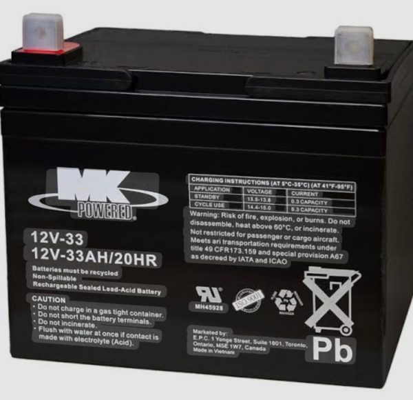 12V 33AH BATTERY