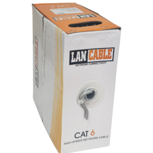 CAT 6 CABLE – 100M PULL BOX UTP CCA – GREY