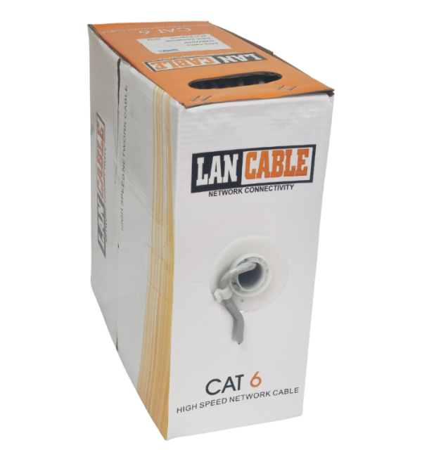 CAT 6 CABLE – 100M PULL BOX UTP CCA – GREY