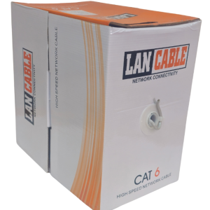 CAT 6 CABLE – 305M PULL BOX UTP CCA – GREY