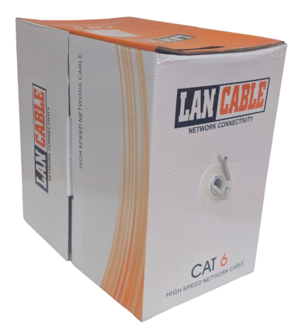 CAT 6 CABLE – 305M PULL BOX UTP CCA – GREY
